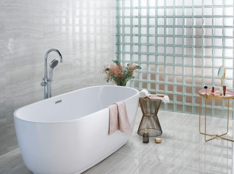 Baignoire en îlot
