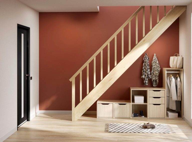 Aménagement sous escalier entrée